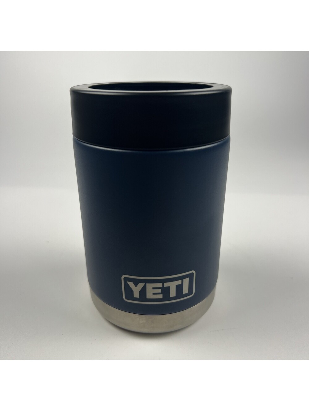 Yeti Rambler 12oz Insulated Navy Blue Drink Can Holder